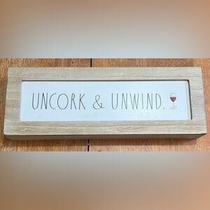 RAE DUNN WOODEN SIGN F7 poise